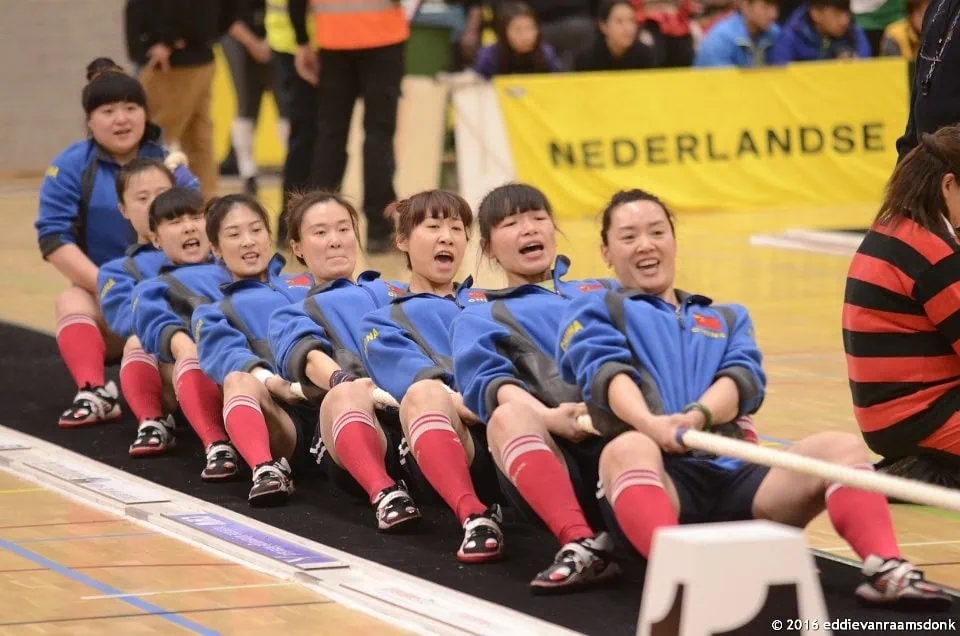 Köydenveto viralliseksi urheilulajiksi Suomessa 2 China Ladies 2016 Volendam II