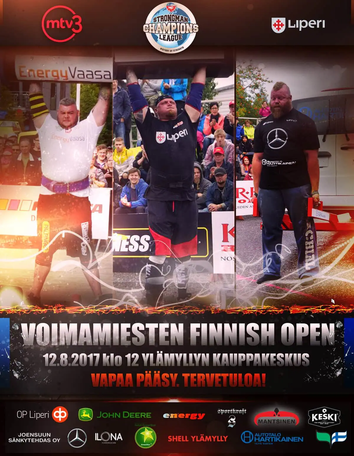 VOIMAMIESTEN FINNISH OPEN 2017 JULISTE