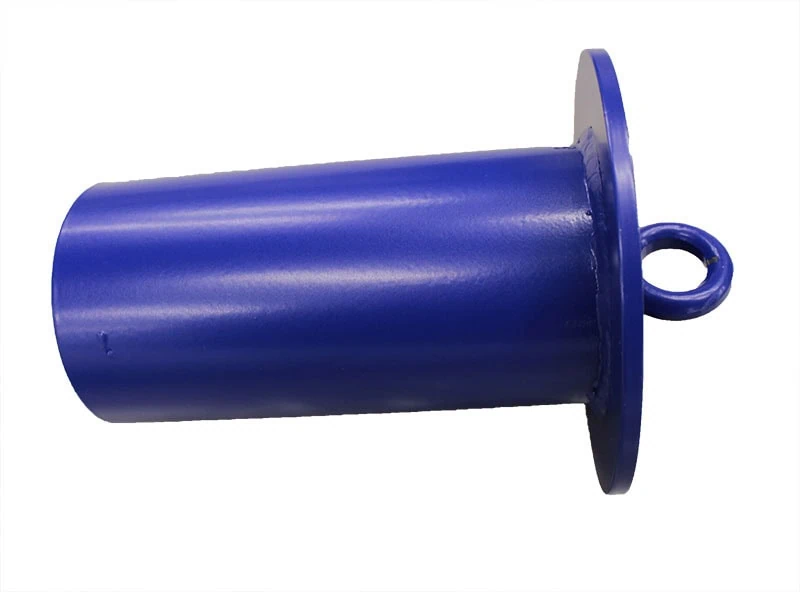 Excalibur 1 Sininen metallinen putki, jossa lenkki.