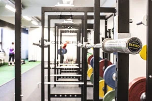 Optimal Performance Center 2 Painonnostotelineet, värikkäitä painoja.