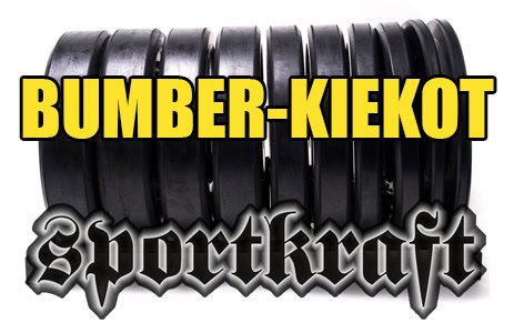 SportKraft Painosarjat 1 Bumper-kiekot Sportkraftin logolla