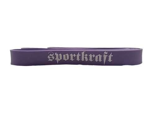 Violetti voimaharjoittelun kuminauha