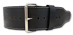 Texas Belts varastossa 6 Mustavöinen vyö hopeasolki