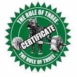 WESTSIDE Sertifiointi 1 the rule of three logo