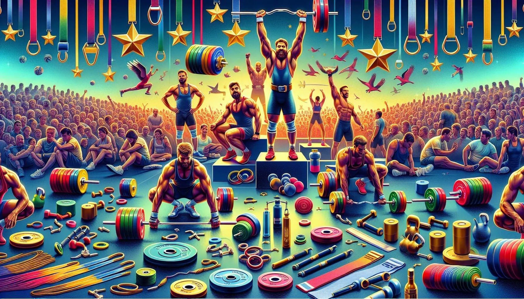 Voimaharjoittelun välineille kiitettävät arvosanat MM-kilpailuista Voimaharjoittelun välineille kiitettävät arvosanat MM-kilpailuista