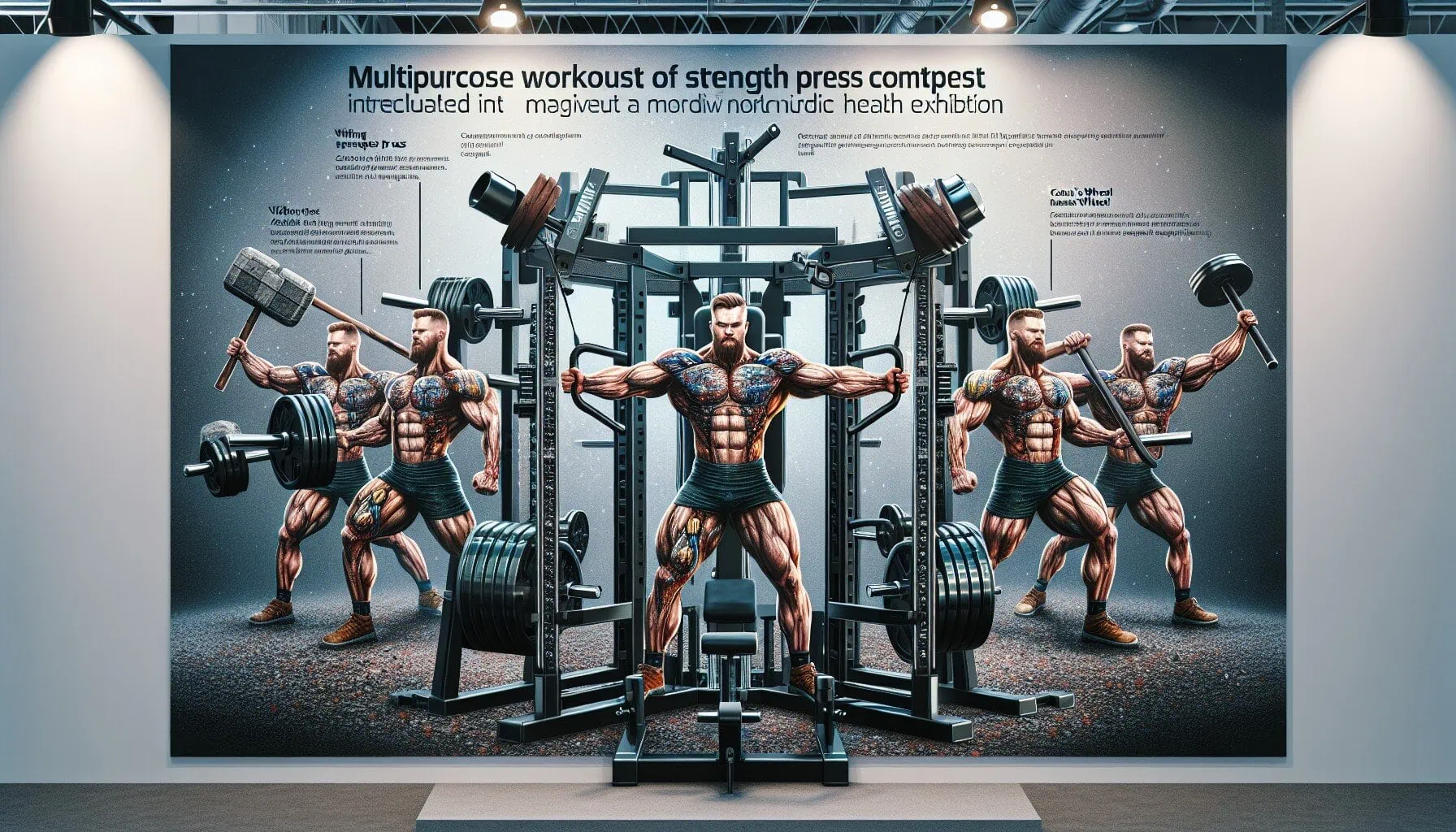 Viikinki punnerrus & Conan yhdistelmä Viikinki punnerrus & Conan yhdistelmä