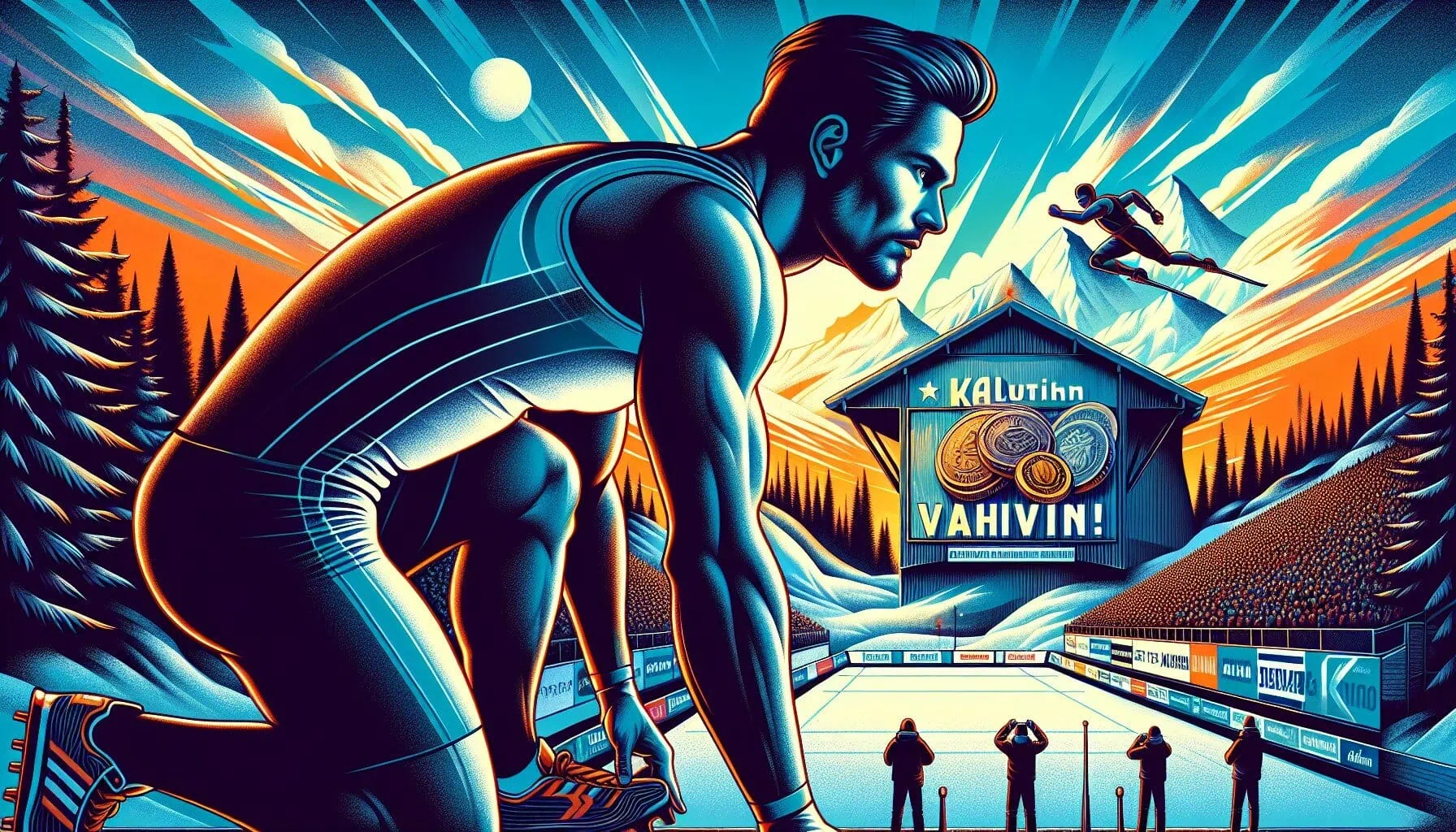 Heikki Palokangas - toinen tosikoitos edessä