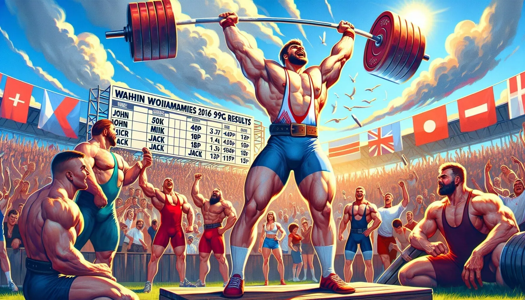 Wahwin Woimamies 2016 SC 90/105kg Lopputulokset Wahwin Woimamies 2016 SC 90/105kg Lopputulokset