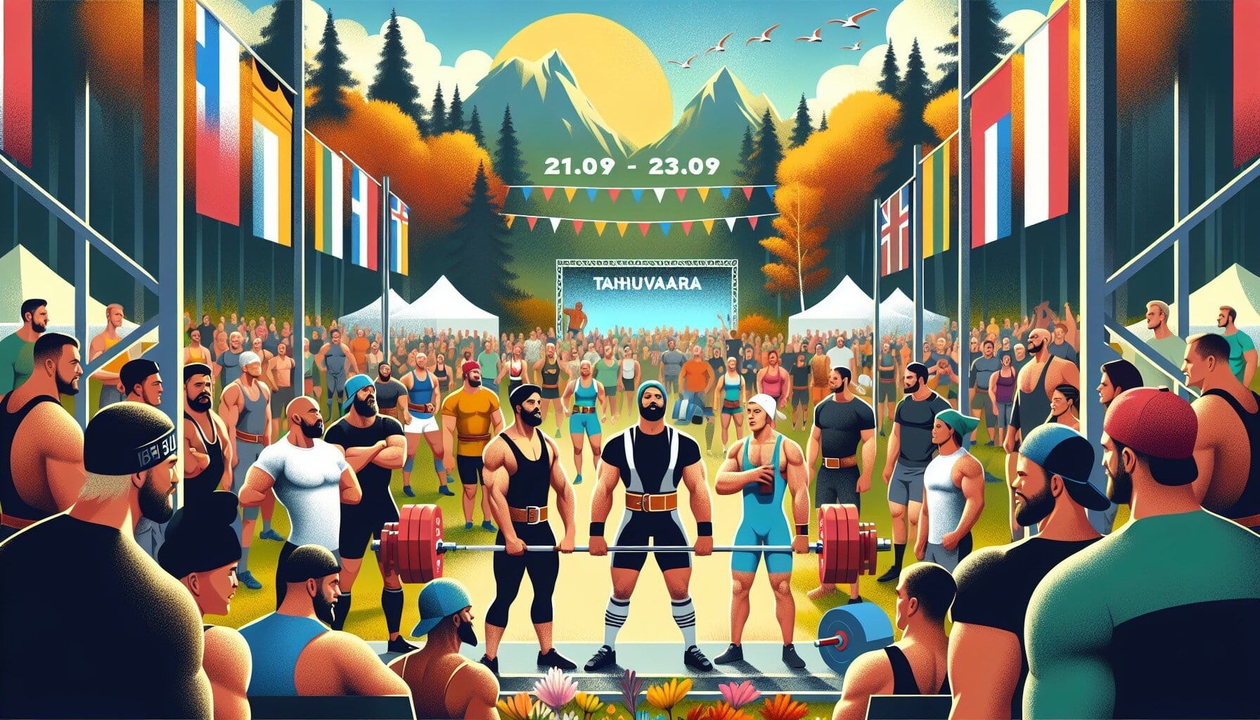 Vuoden Vahvin viikonloppu Tanhuvaarassa 21.09 - 23.09