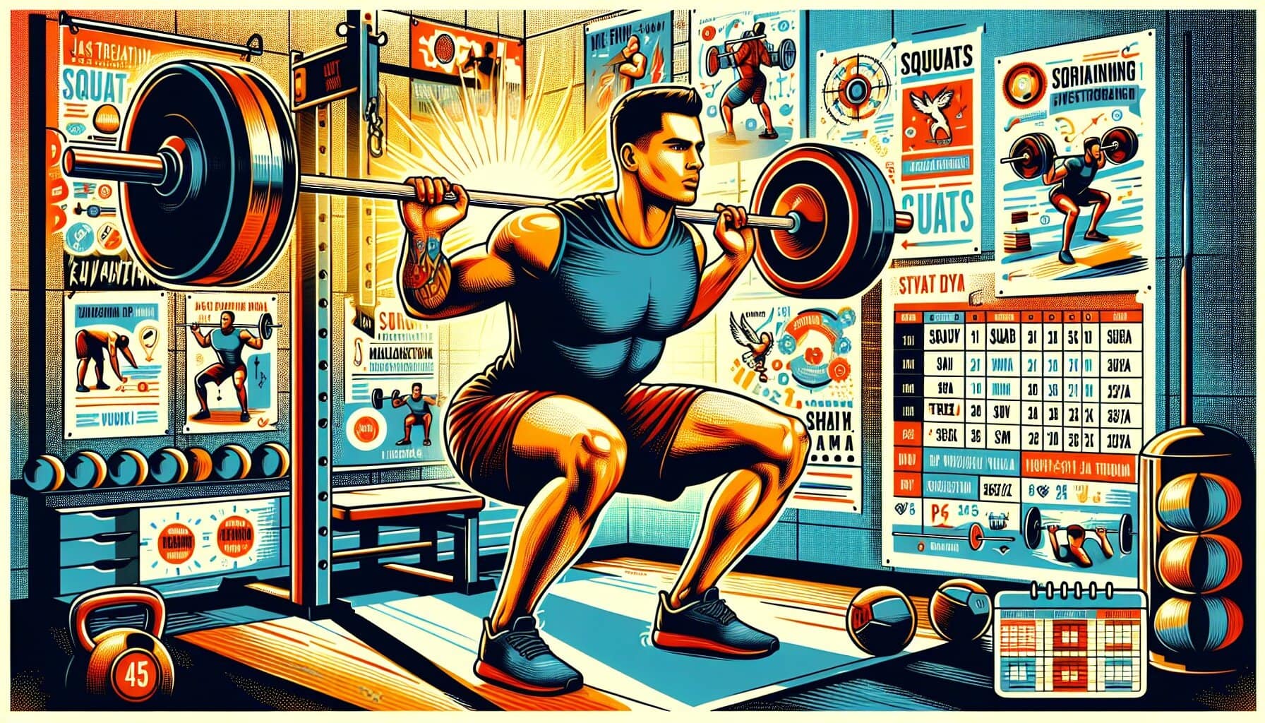 Jalkakyykyn teho-ohjelma, osa 1