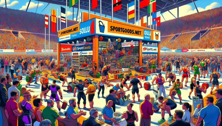 SportKraft.net myyntipiste SVNL Klassisen voimanoston SM kilpailussa Oulussa!